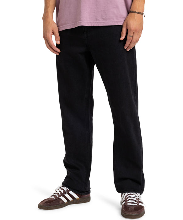QUIKSILVER メンズ QUIKSILVER STRAIGHT DENIMデニムストレートパンツ ベーシックシルエット【2026年春夏モデル】