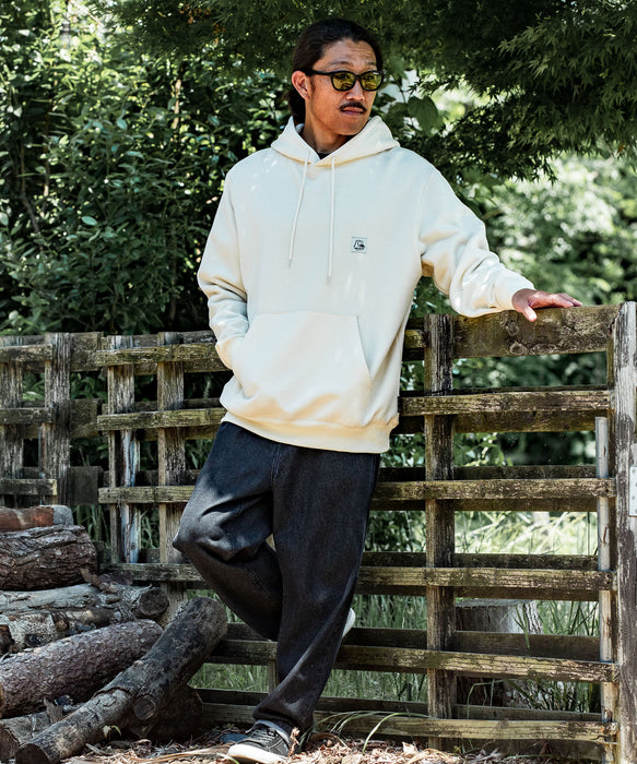 【OUTLET】QUIKSILVER メンズ HISTORY SWEAT PK パーカー 軽量ソフトフリース 特殊裏起毛