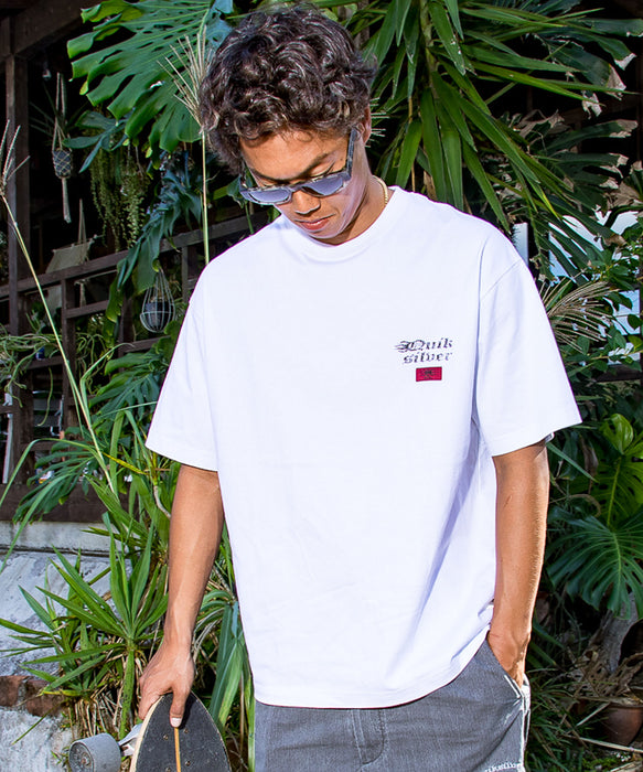 QUIKSILVER メンズ BW MERCURY BOX ST 半袖コットンTシャツ ルーズフィット  <MERCURY COLLECTION>【2026年春夏モデル】
