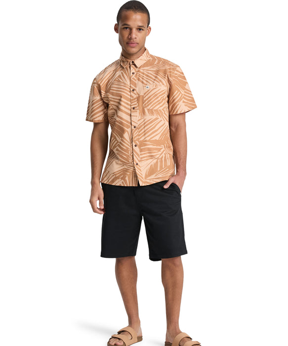 QUIKSILVER メンズ FORKHILL SS 半袖シャツ 【2026年春夏モデル】