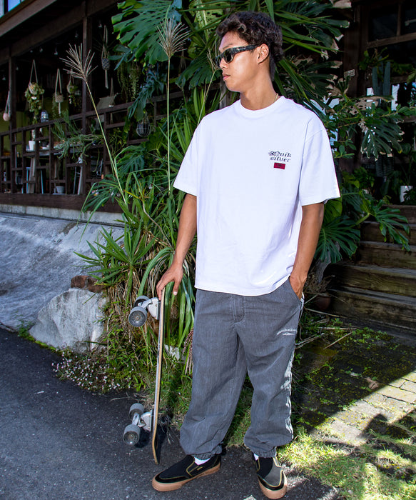 QUIKSILVER メンズ BW MERCURY BOX ST 半袖コットンTシャツ ルーズフィット  <MERCURY COLLECTION>【2026年春夏モデル】