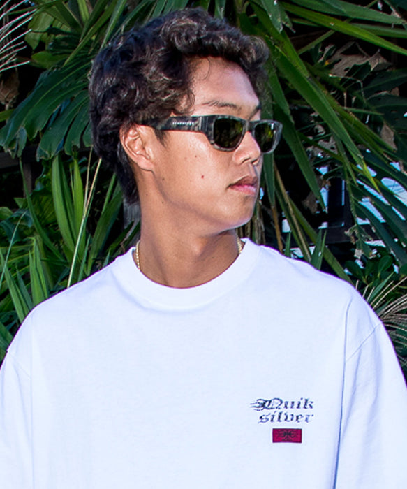 QUIKSILVER メンズ BW MERCURY BOX ST 半袖コットンTシャツ ルーズフィット  <MERCURY COLLECTION>【2026年春夏モデル】