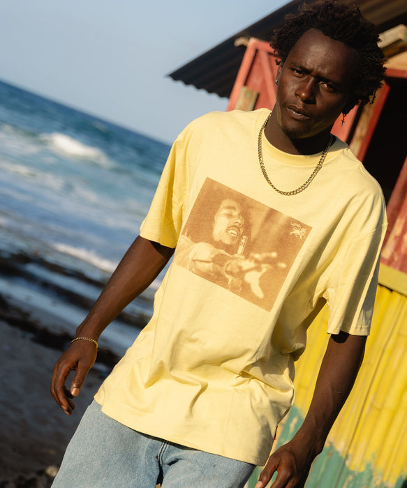 QUIKSILVER X BOB MARLEY REDEMPTION SS Tシャツ 【2026年秋冬モデル】