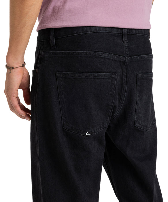 QUIKSILVER メンズ QUIKSILVER STRAIGHT DENIMデニムストレートパンツ