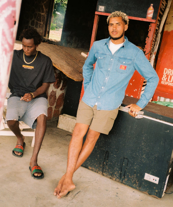 QUIKSILVER メンズ  　QUIKSILVER X BOB MARLEY　  CYCLONE CARGO ショートパンツ 【2026年秋冬モデル】