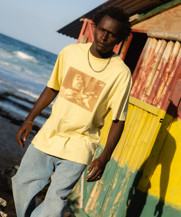 QUIKSILVER X BOB MARLEY REDEMPTION SS Tシャツ 【2026年秋冬モデル】