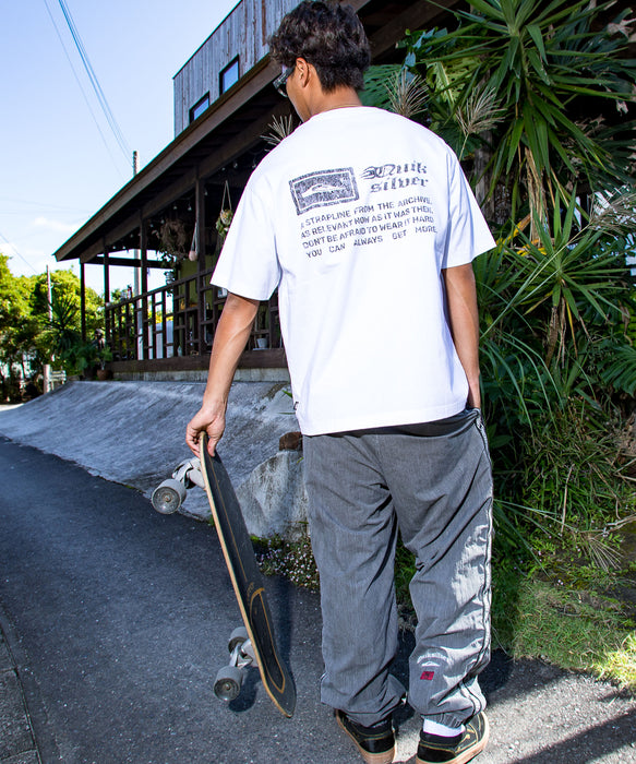 QUIKSILVER メンズ BW MERCURY BOX ST 半袖コットンTシャツ ルーズフィット  <MERCURY COLLECTION>【2026年春夏モデル】
