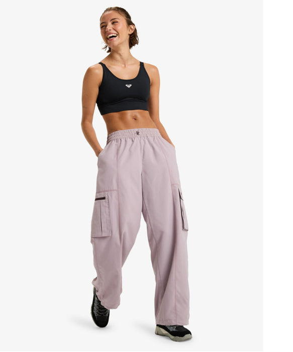 【OUTLET】Roxy Fitness HEART INTO IT ATTITUDE BRA ウィメンズ フィットネス ブラトップ ミディアムサポート クイックドライ  <25FWグローバル展開アイテム>