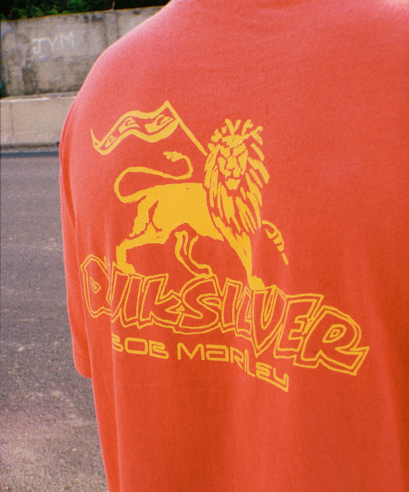 QUIKSILVER メンズ　QUIKSILVER X BOB MARLEY　 ZION SS Tシャツ 【2026年秋冬モデル】