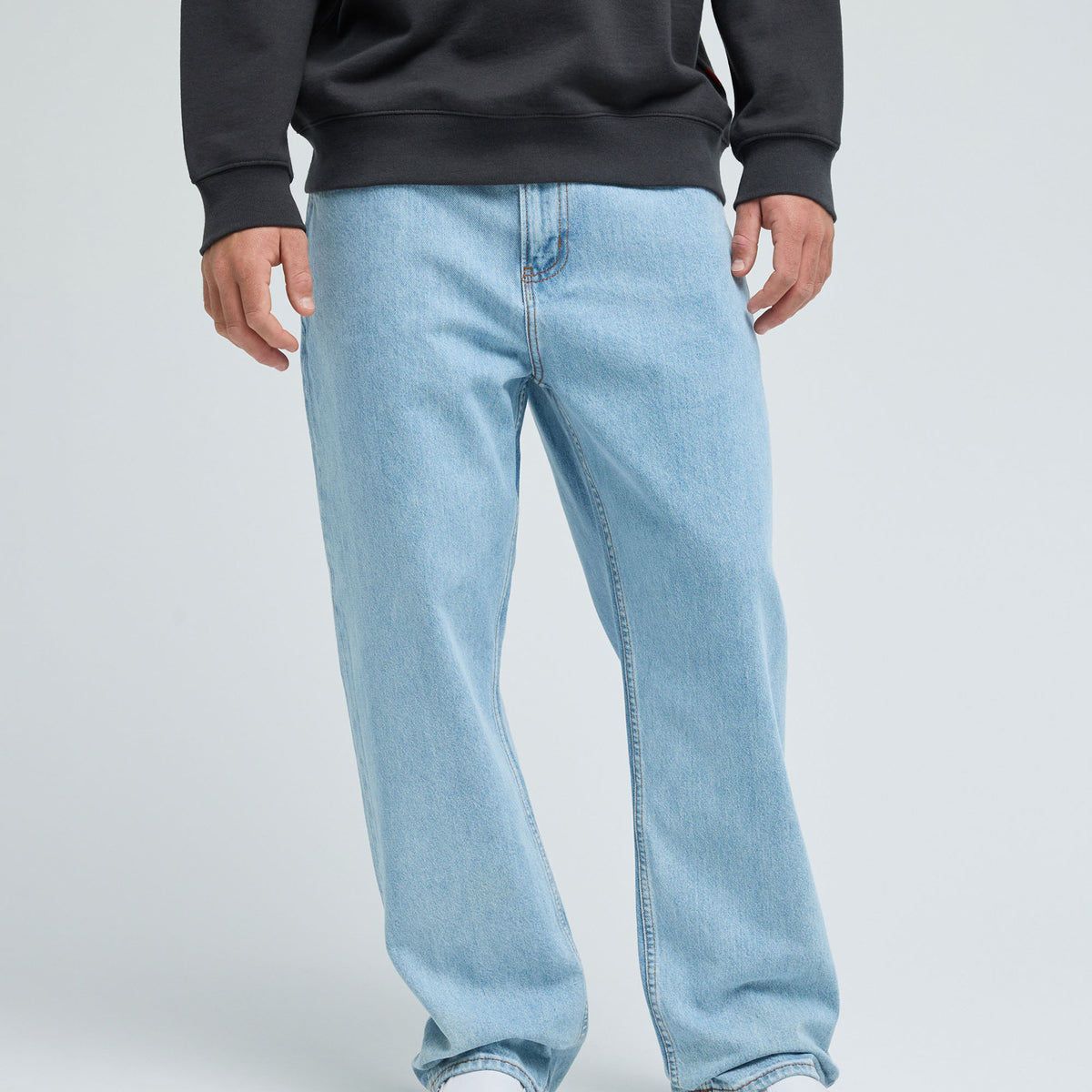 QUIKSILVER メンズ QUIKSILVER BAGGY DENIM デニムロングパンツ バギー