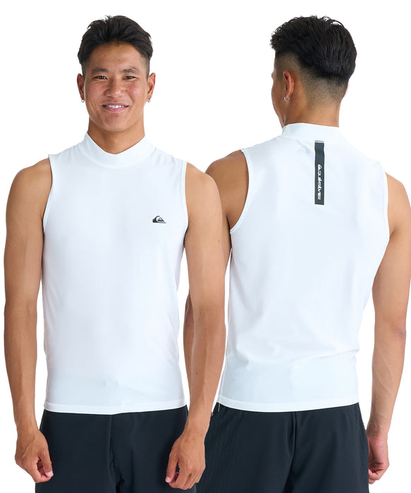 QUIKSILVER メンズ ALL TIME SL ハイネックノースリーブラッシュガード 速乾 UPF50+ ストレッチ【2026年春夏モデル】
