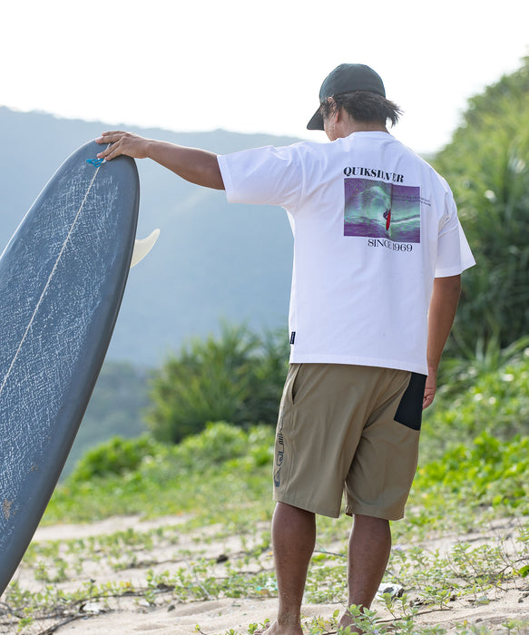 QUIKSILVER メンズ COLOR BLOCK VOLLEY 20NB ジャムボードショーツ