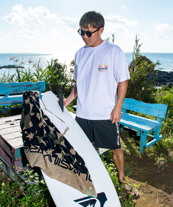 QUIKSILVER メンズ HORIZON FADE ST 半袖Tシャツ 速乾 UPF50+ ストレッチ<NATURE TECH>【2026年夏モデル】