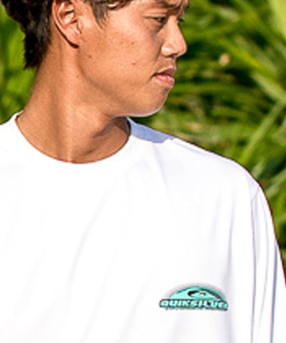 QUIKSILVER <超速乾x遮熱Tシャツ> FADE SPECTRUM LS メンズ長袖Tシャツ UPF50+ 4WAYストレッチ<URBAN TECH>【2026年夏モデル】
