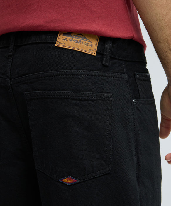 QUIKSILVER メンズ QUIKSILVER BAGGY DENIM デニムロングパンツ バギー