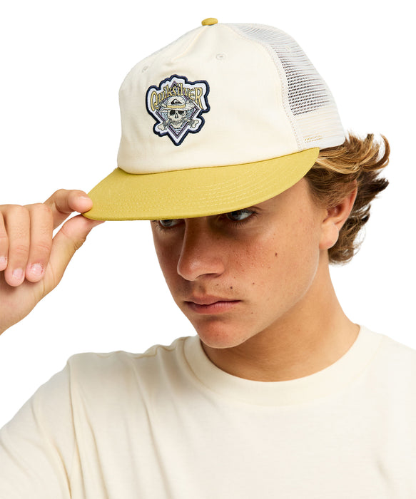 ONE PIECE X QUIKSILVER】 OPQS DRIFTER TRUCKER メンズ キャップ