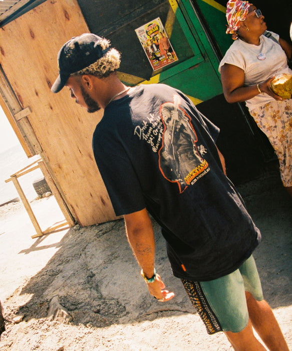 QUIKSILVER メンズ　QUIKSILVER X BOB MARLEY ZION ARCH 18 ボードショーツ 【2026年秋冬モデル】