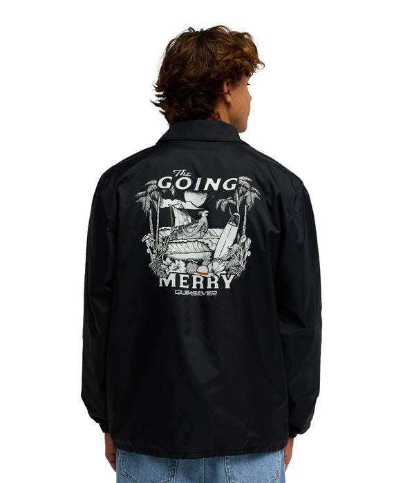 【ONE PIECE X QUIKSILVER】
OPQS COACH JACKET
メンズ コーチジャケット