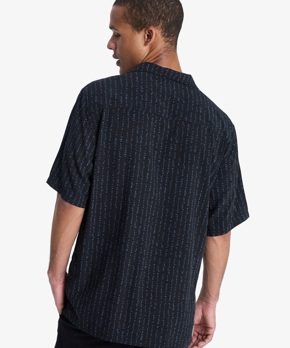 QUIKSILVER メンズ SAFE PARADISE SS 半袖レーヨンシャツ コンフォート