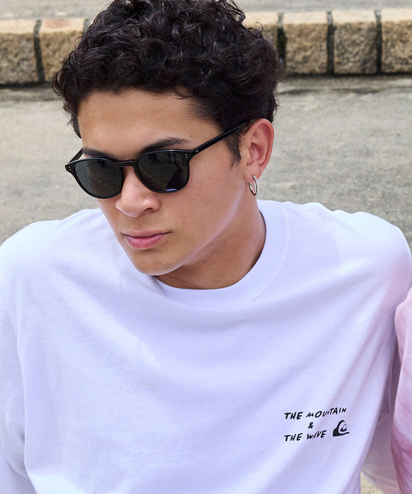 QUIKSILVER メンズ/ユニセックス NEW HD LT 長袖Tシャツ ロンT USコットン レギュラーフィット 【2026年春夏モデル】