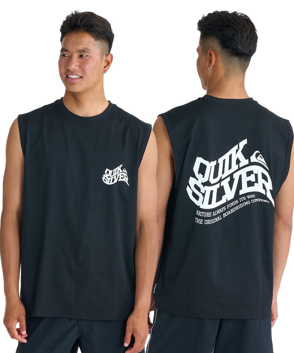 QUIKSILVER メンズ BEND LOGO SL サーフタンクトップ 速乾 【2026年春夏モデル】