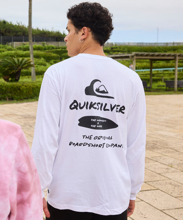 QUIKSILVER メンズ/ユニセックス NEW HD LT 長袖Tシャツ ロンT US