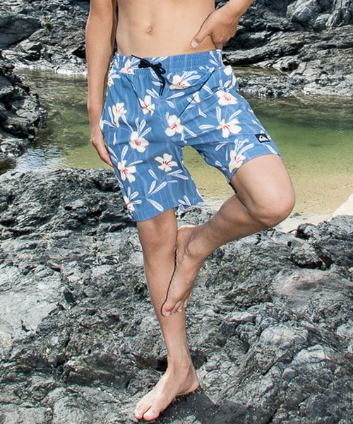 QUIKSILVER キッズ BOTANICAL VOLLEY YOUTH 16NB ジャムボードショーツ