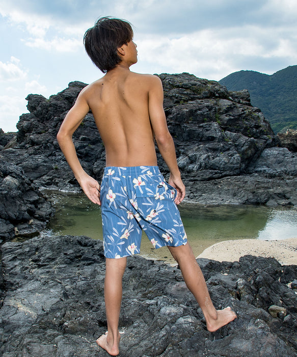 QUIKSILVER キッズ BOTANICAL VOLLEY YOUTH 16NB ジャムボードショーツ