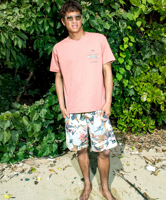 QUIKSILVER メンズ QS MEETS SS 半袖Tシャツ 速乾 UPF50+ ストレッチ【2026年夏モデル】