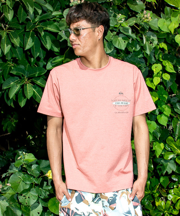 QUIKSILVER メンズ QS MEETS SS 半袖Tシャツ 速乾 UPF50+ ストレッチ【2026年夏モデル】