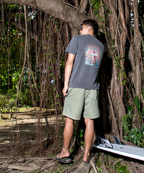 QUIKSILVER メンズ ANIMAL SURFER ST 半袖Tシャツ レギュラーフィット【2026年夏モデル】