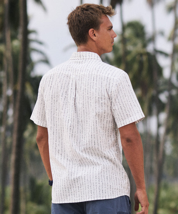 QUIKSILVER メンズ APERO CLASSIC SS 半袖コットンシャツ 通気・吸湿【2026年春夏モデル】