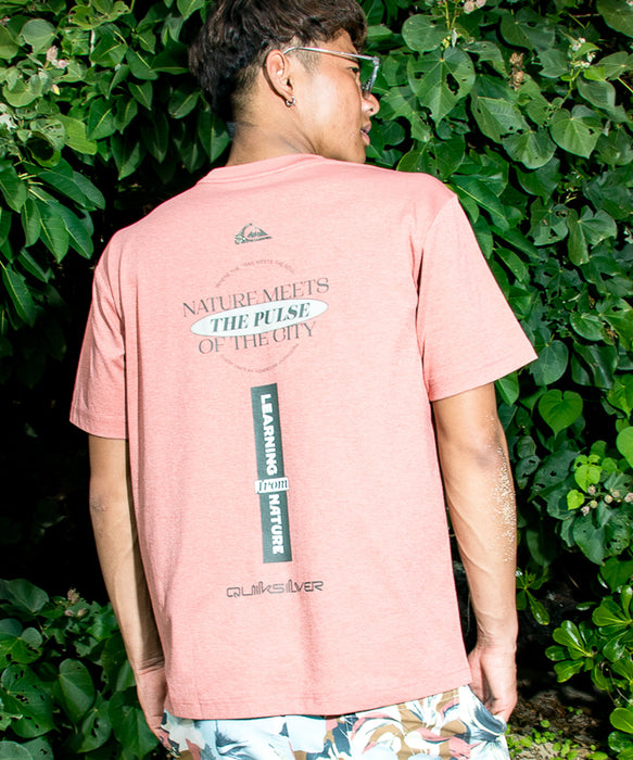 QUIKSILVER メンズ QS MEETS SS 半袖Tシャツ 速乾 UPF50+ ストレッチ