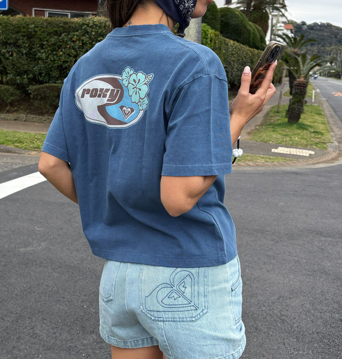 OUTLET FAMILY SALE】Roxy HANGLOOSE ウィメンズ 半袖Tシャツ ドロップ