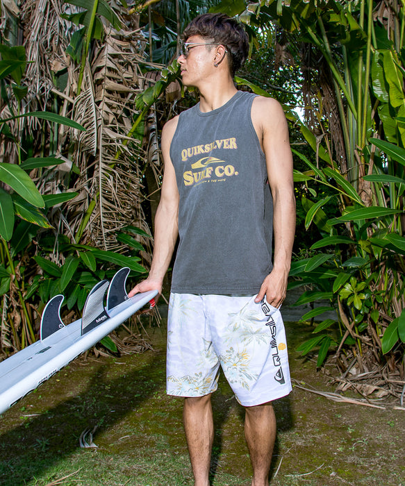 シシクイ　タンクトップ QUIKSILVER メンズ SURF CO TANK タンクトップ レギュラーフィット