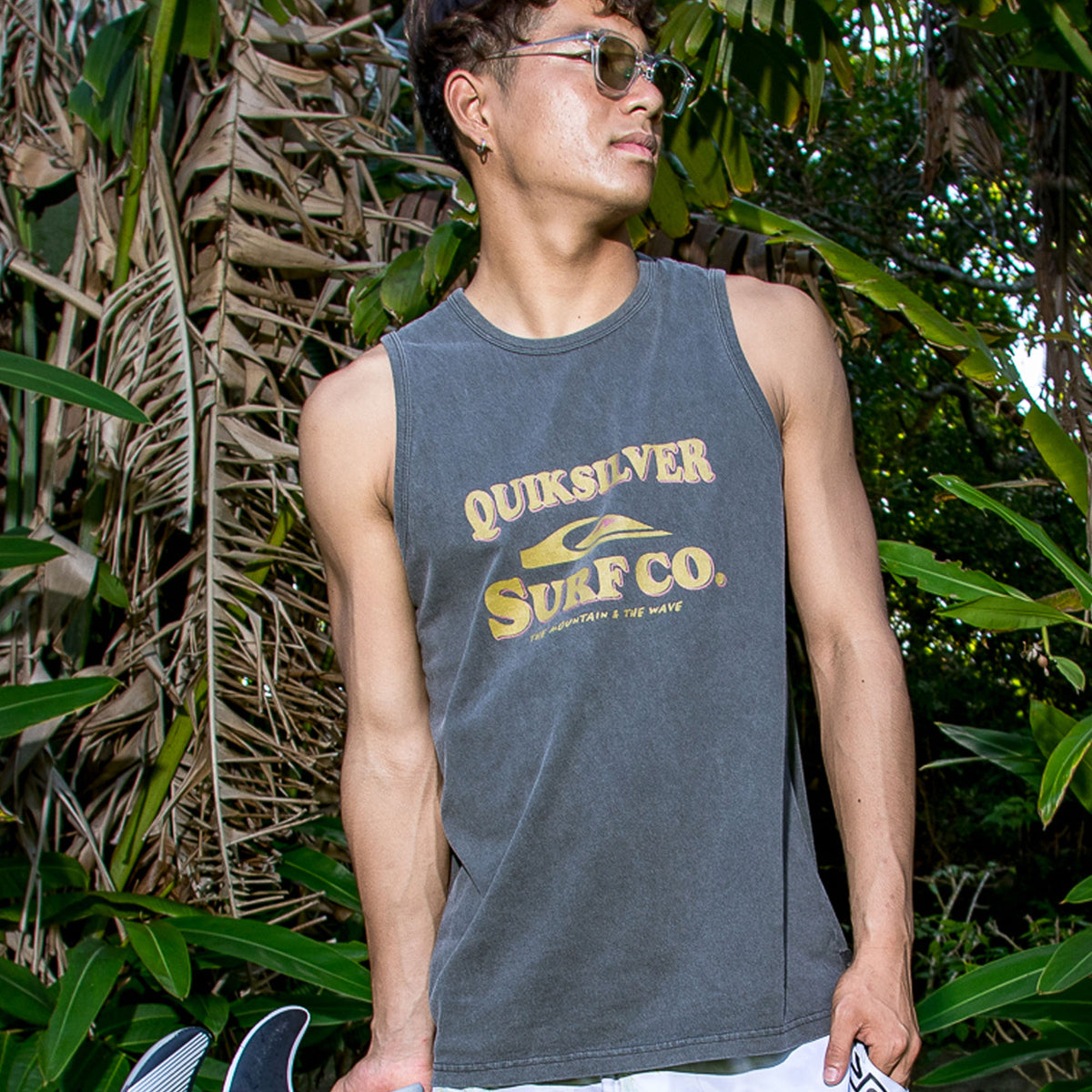 QUIKSILVER メンズ SURF CO TANK タンクトップ レギュラーフィット