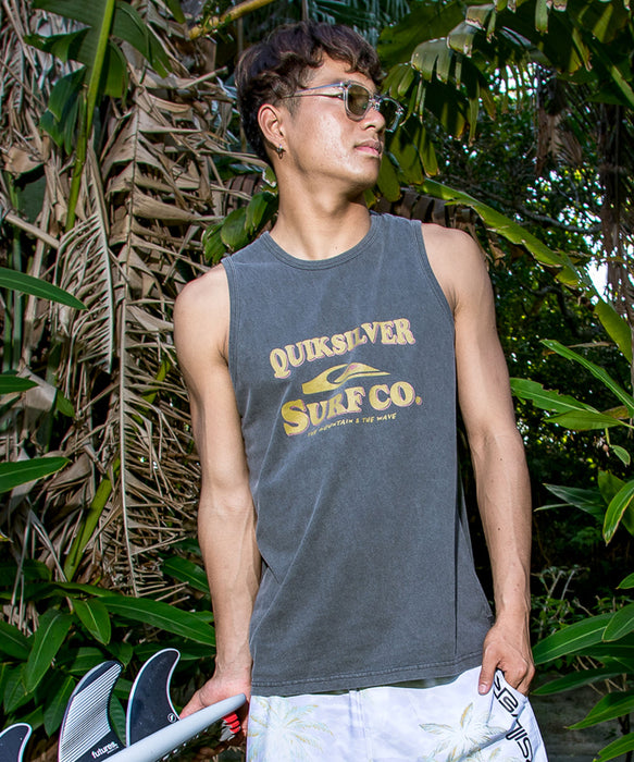 シシクイ　タンクトップ QUIKSILVER メンズ SURF CO TANK タンクトップ レギュラーフィット
