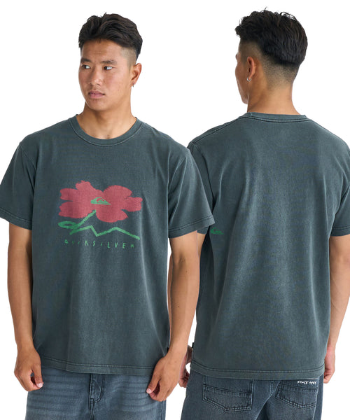 QUIKSILVER メンズ PG STRUCTURED FLOWER ST Tシャツ 【2026年春夏モデル】