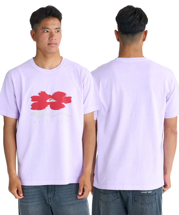 QUIKSILVER メンズ PG STRUCTURED FLOWER ST Tシャツ 【2026年春夏モデル】