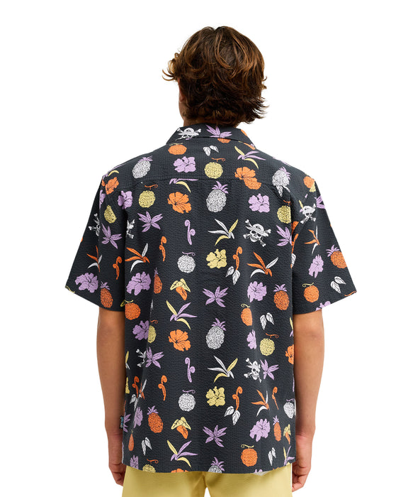 【ONE PIECE X QUIKSILVER】
OPQS GOMU NO MI SHIRT
メンズ 半袖シャツ