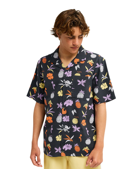 【ONE PIECE X QUIKSILVER】
OPQS GOMU NO MI SHIRT
メンズ 半袖シャツ