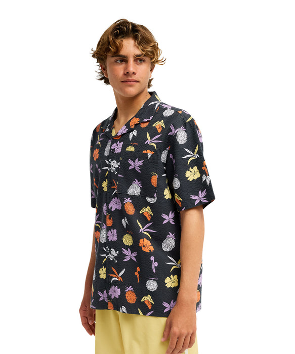 【ONE PIECE X QUIKSILVER】
OPQS GOMU NO MI SHIRT
メンズ 半袖シャツ