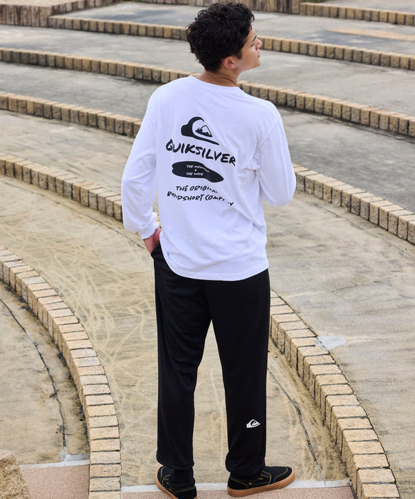 QUIKSILVER メンズ/ユニセックス NEW HD LT 長袖Tシャツ ロンT USコットン レギュラーフィット 【2026年春夏モデル】