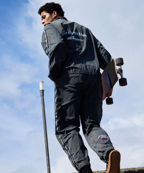 QUIKSILVER メンズ SURF SK8 PT ナイロンロングパンツ 裏地・ドローコード付き  <MERCURY COLLECTION>【2026年春夏モデル】