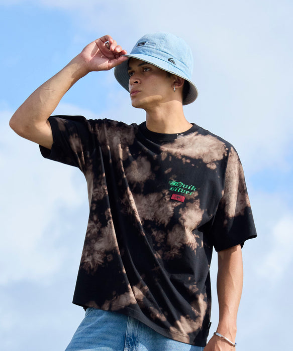 QUIKSILVER メンズ BW MERCURY BOX ST 半袖コットンTシャツ ルーズフィット  <MERCURY COLLECTION>【2026年春夏モデル】