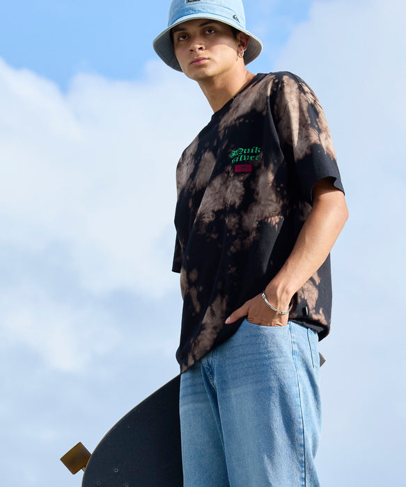 QUIKSILVER メンズ BW MERCURY BOX ST 半袖コットンTシャツ ルーズフィット  <MERCURY COLLECTION>【2026年春夏モデル】
