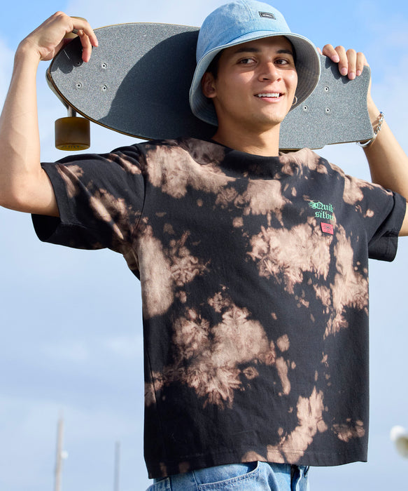 QUIKSILVER メンズ BW MERCURY BOX ST 半袖コットンTシャツ ルーズフィット  <MERCURY COLLECTION>【2026年春夏モデル】