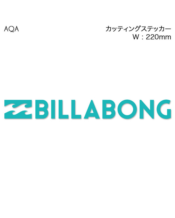 BILLABONG カッティングステッカー W22cm【定番モデル】