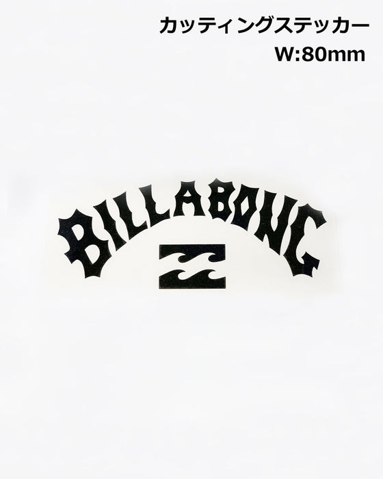 BILLABONG カッティングステッカー W8cm【2021年春夏モデル】
