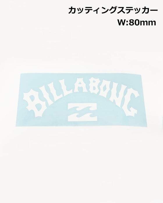 BILLABONG カッティングステッカー W8cm【2021年春夏モデル】